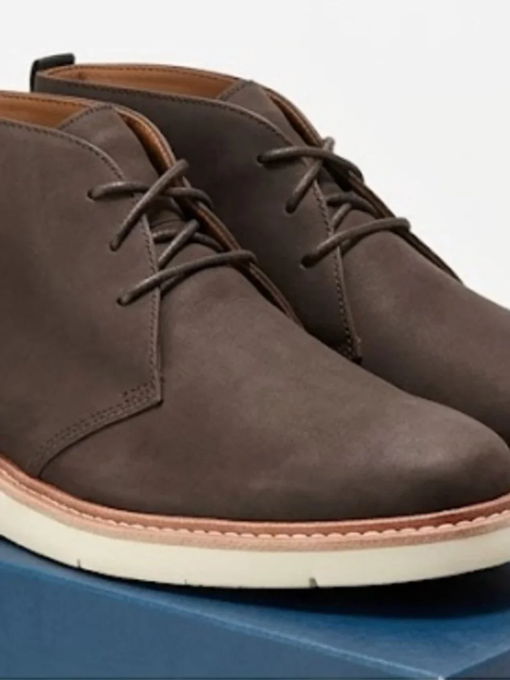 Cole Haan Men's Boots Size 10M Dark Brown Suede